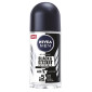 Nivea Men Deodorante Black &amp; White Invisible Applicatore Roll-On Senza Alcool - Flacone da 50ml