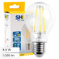 Bot Lighting Shot Lampadina LED E27 8,5W Bulb A60 Filamento Extra-Lungo - mod. WLD1010X2 / WLD1010X3 / WLD1010X1